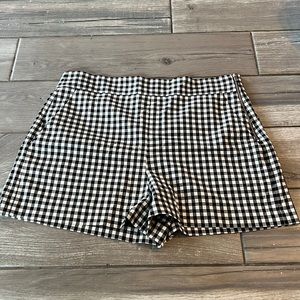 Zara checkered shorts